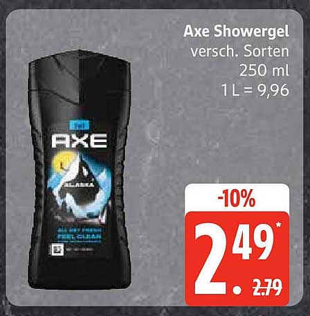 Axe Duschgel – verschiedene Sorten 250 ml