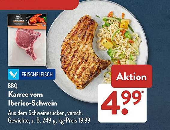 BBQ Karree vom Iberico-Schwein