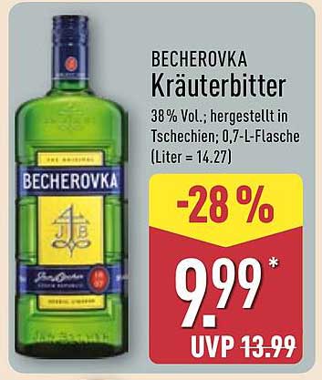 BECHEROVKA Kräuterbitter 0,7-L-Flasche