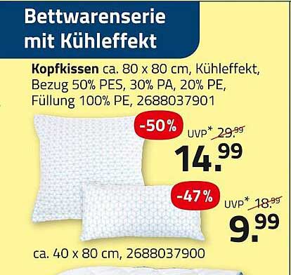 Bettwarenserie mit Kühleffekt – Komfort für erholsame Nächte