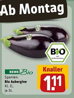 Bio Aubergine Kl. II, je St.