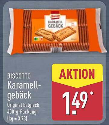 BISCOTTO Karamellgebäck