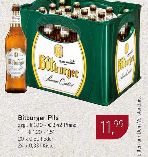 Bitburger Pils - Genuss für jeden Anlass