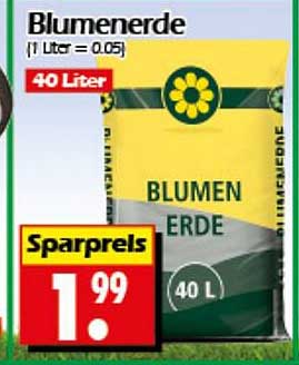 Blumenerde 40 Liter