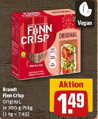 Brandt Finn Crisp Original 200 g