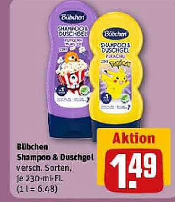 Bübchen Shampoo & Duschgel, verschiedene Sorten