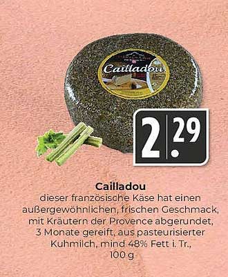 Cailladou - Französischer Käse mit Kräutern der Provence