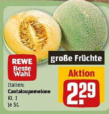 Cantaloupe-Melonen - Beste Wahl aus Italien