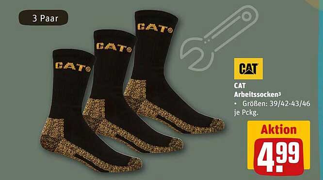 CAT Arbeitssocken - 3 Paar