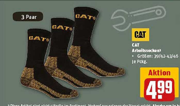 CAT Arbeitssocken – 3 Paar