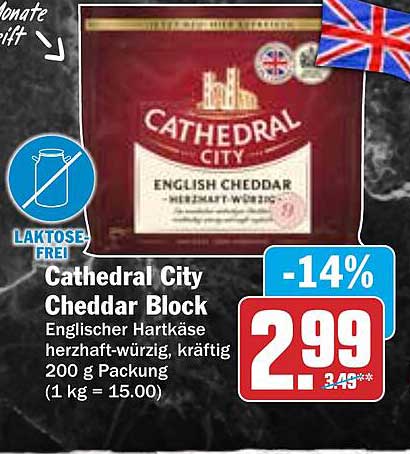 Cathedral City Cheddar Block 200 g