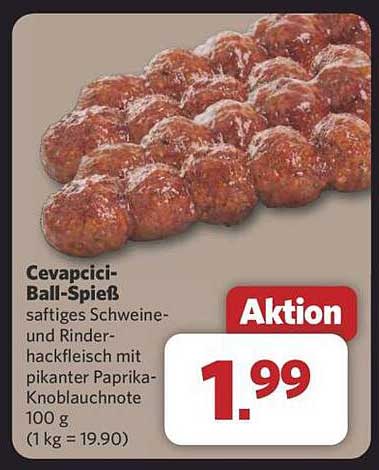 Cevapcici-Ball-Spieß