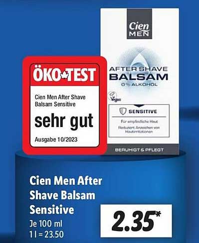 Cien Men After Shave Balsam Sensitive