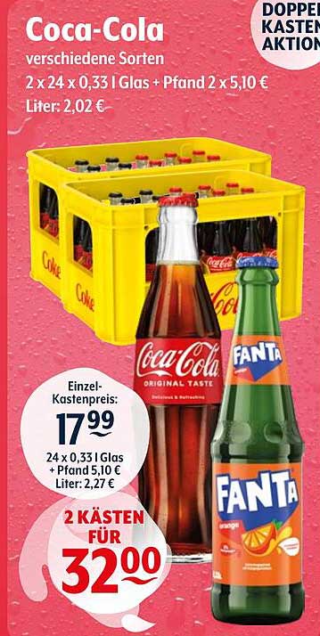 Coca-Cola & Fanta - Trink & Spare Aktion