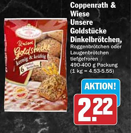 Coppenrath & Wiese Unsere Goldstücke Dinkelbrötchen