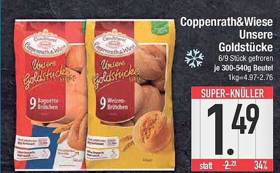 Coppenrath&Wiese Unsere Goldstücke 6/9 Stück gefroren