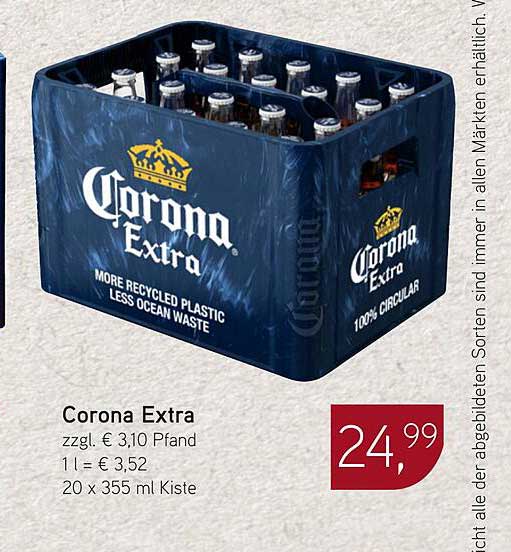Corona Extra Kiste 20 x 355 ml