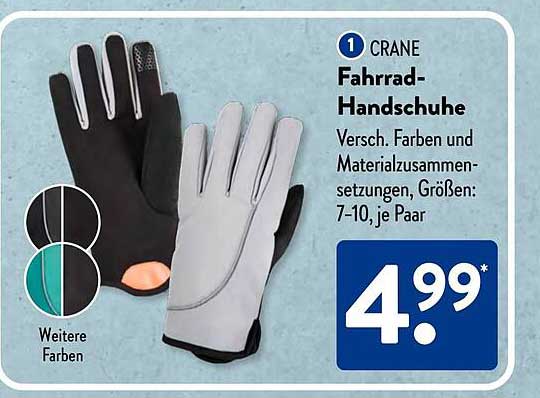 CRANE Fahrrad-Handschuhe