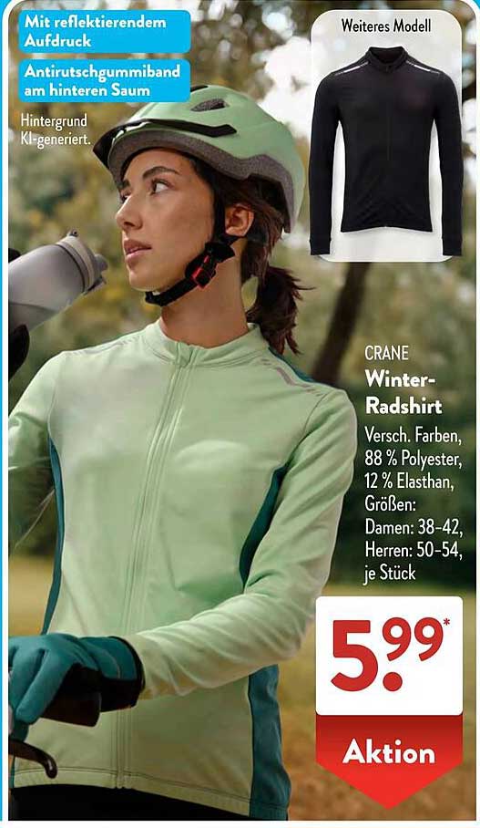 CRANE Winter-Radshirt