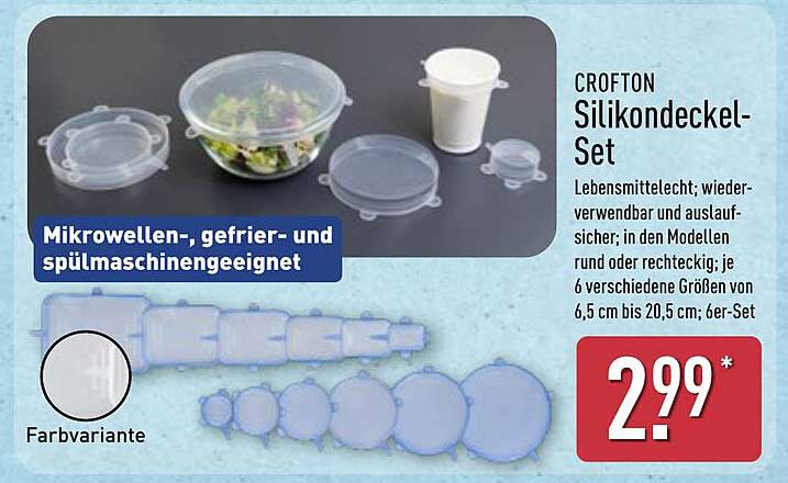 CROFTON Silikondeckel-Set