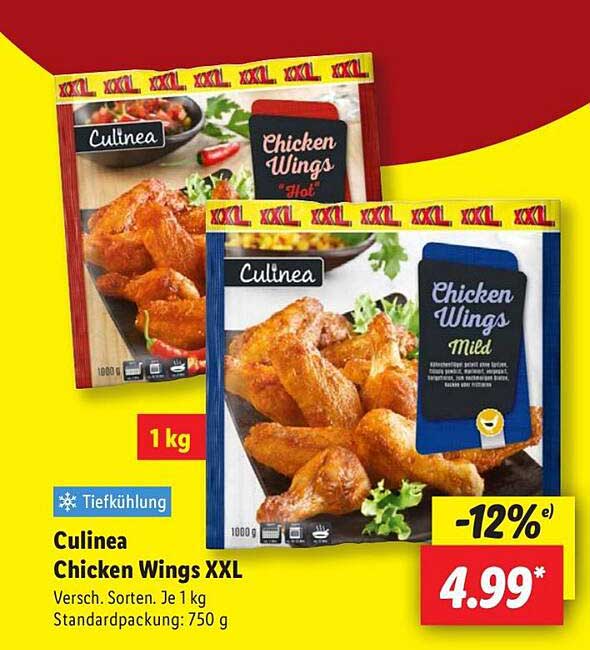 Culinea Chicken Wings XXL