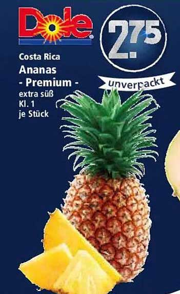 Dole Costa Rica Ananas - Premium - extra süß