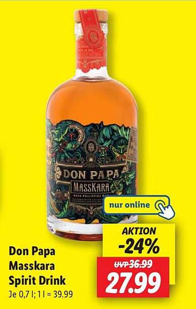 Don Papa Masskara Spirit Drink