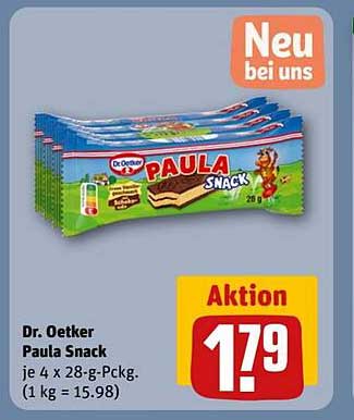 Dr. Oetker Paula Snack
