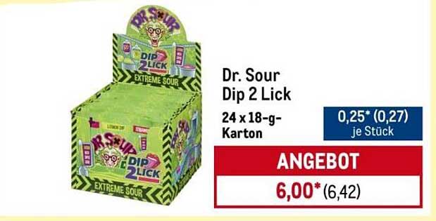 Dr. Sour Dip 2 Lick - Extreme Sour