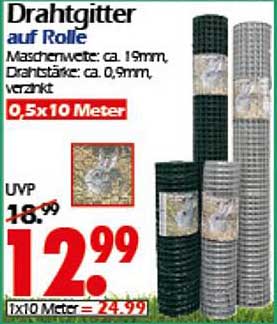 Drahtgitter auf Rolle