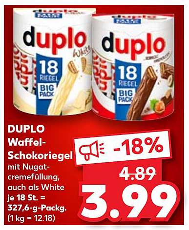 DUCLO Waffel-Schokoriegel - Big Pack