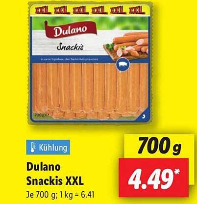 Dulano Snackis XXL - Perfekt für jede Gelegenheit