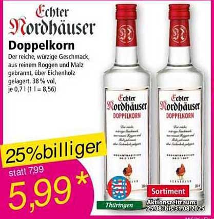 Echter Nordhäuser Doppelkorngourmet