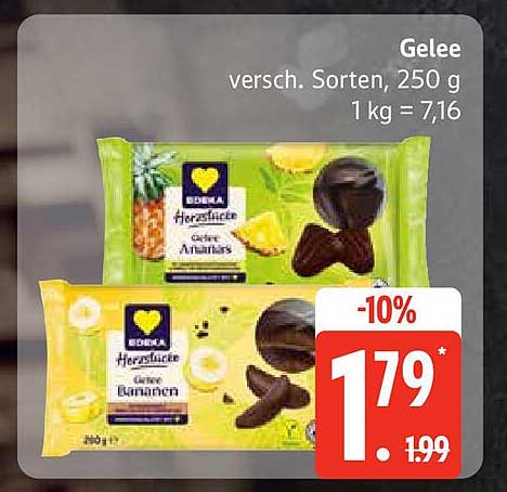 Edeka Herzhafte Gelee Verschiedene Sorten, 250 g