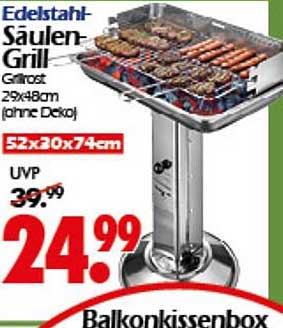 Edelstahl-Säulen-Grill