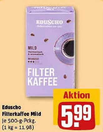 Eduscho Filterkaffee Mild 500 g