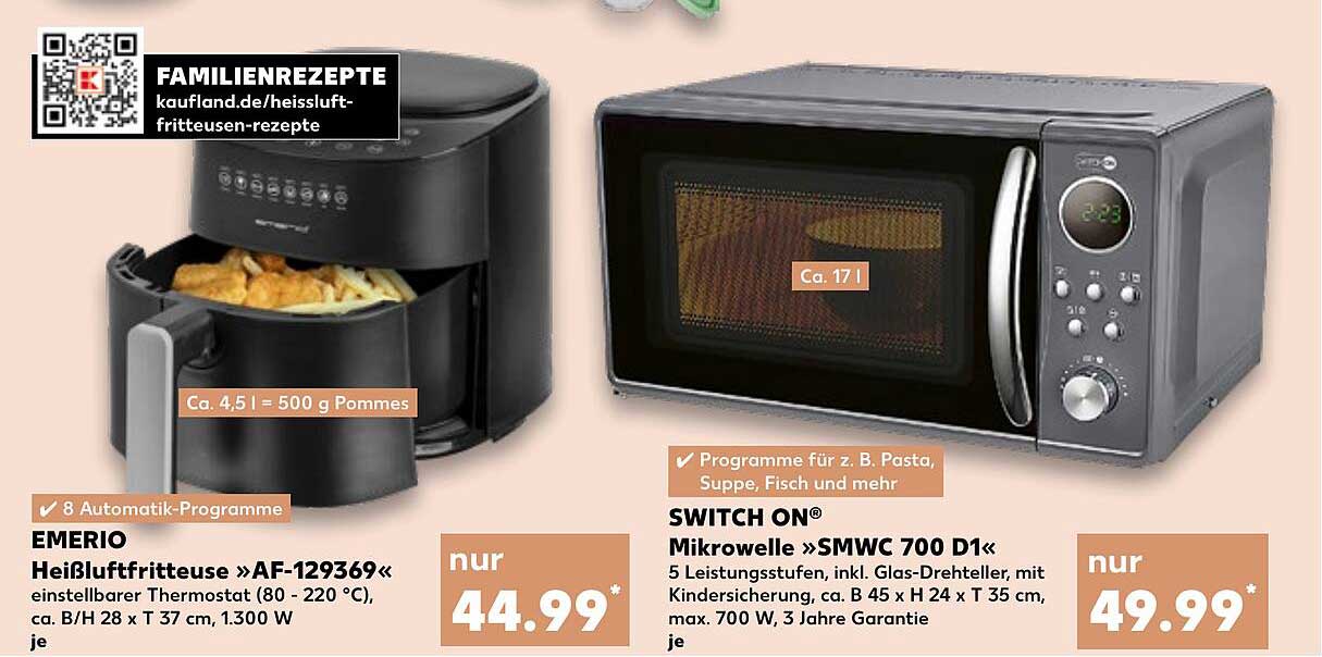 EMERIO Heißluftfritteuse »AF-129369«