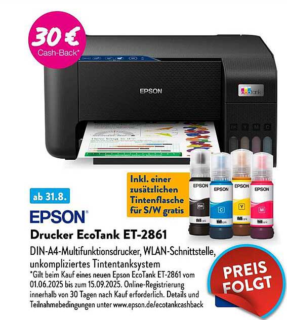Epson Drucker EcoTank ET-2861