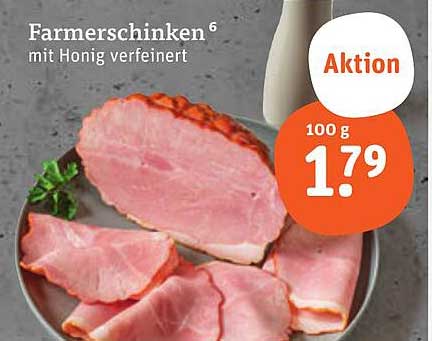 Farmerschinken mit Honig verfeinert