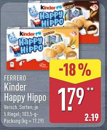 Ferrero Kinder Happy Hippo