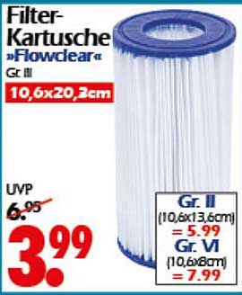 Filter-Kartusche »Flowclear« Größe II
