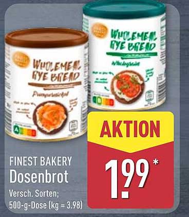 FINEST BAKERY Dosenbrot - Verschiedene Sorten