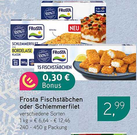 Frosta Fischstäbchen oder Schlemmerfilet – Verschiedene Sorten für Genießermomente