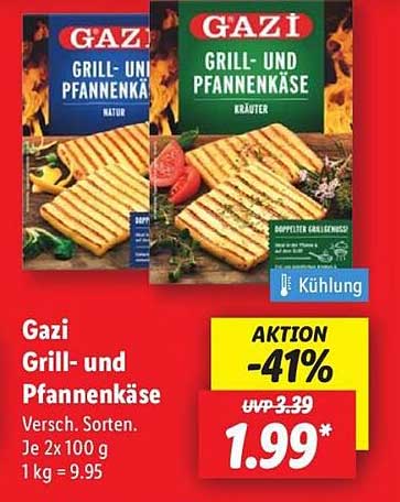 Gazi Grill- und Pfannenkäse