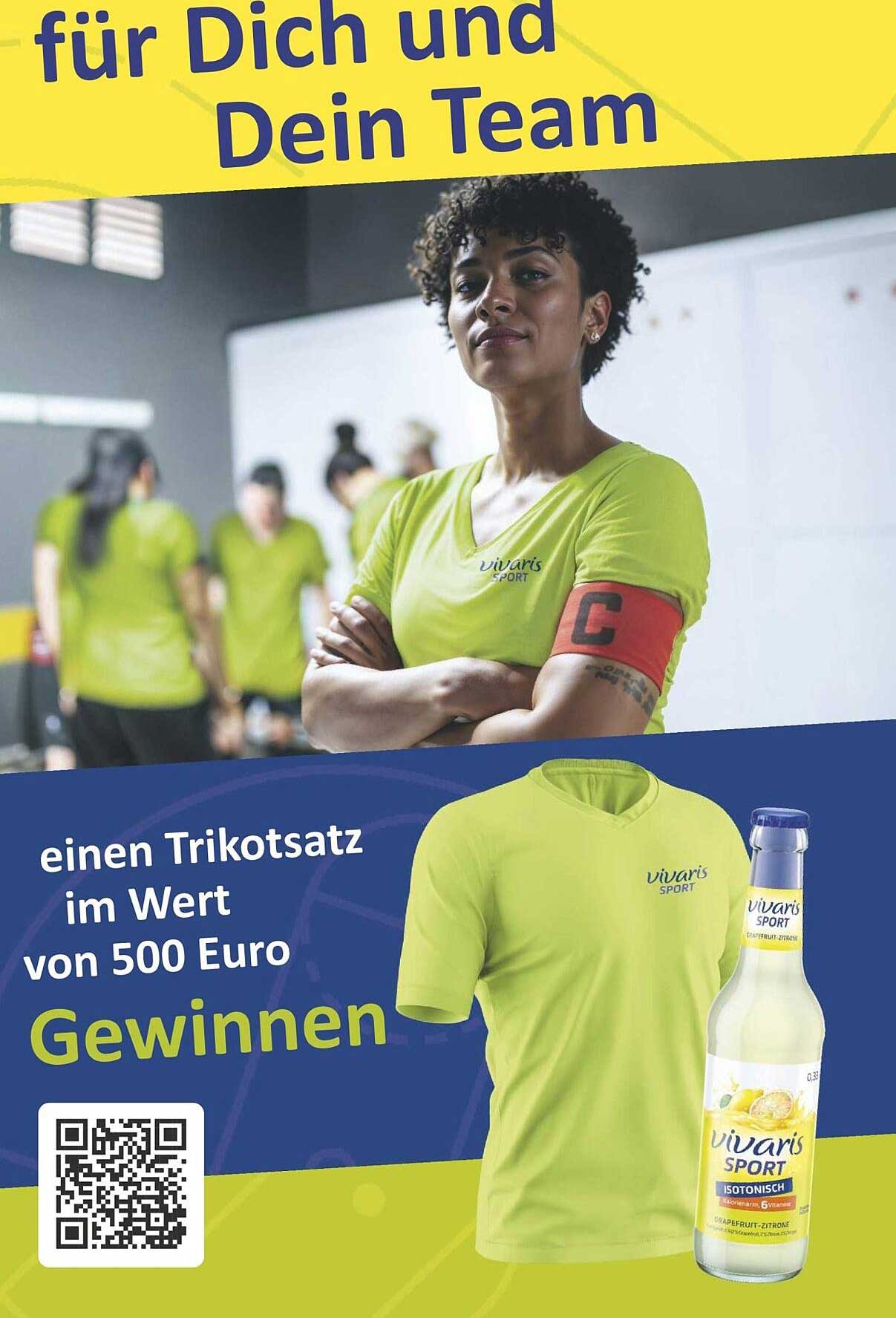 Gewinne einen Trikotsatz im Wert von 500 Euro mit vivaris Sport!