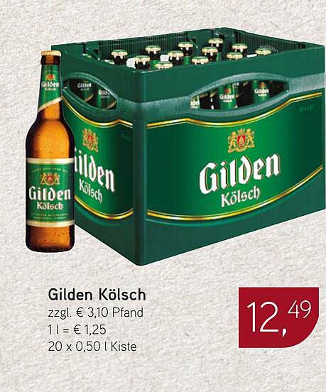 Gilden Kölsch Kiste (20 x 0,50 l)