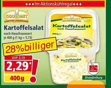 GOURMET Kartoffelsalat nach Hausfrauenart 400 g