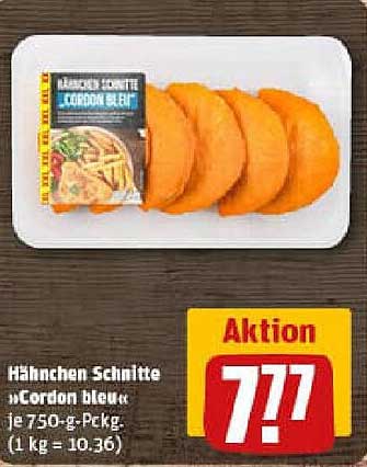 Hähnchen Schnitte »Cordon bleu«