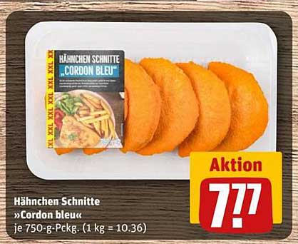 Hähnchen Schnitte »Cordon bleu«