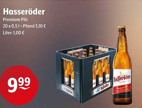 Hasseröder Premium Pils 20 x 0,5 l - Jetzt im Angebot!